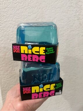 Bundle of 2 NeeDoh NiceBerg. X-Large size. NEW